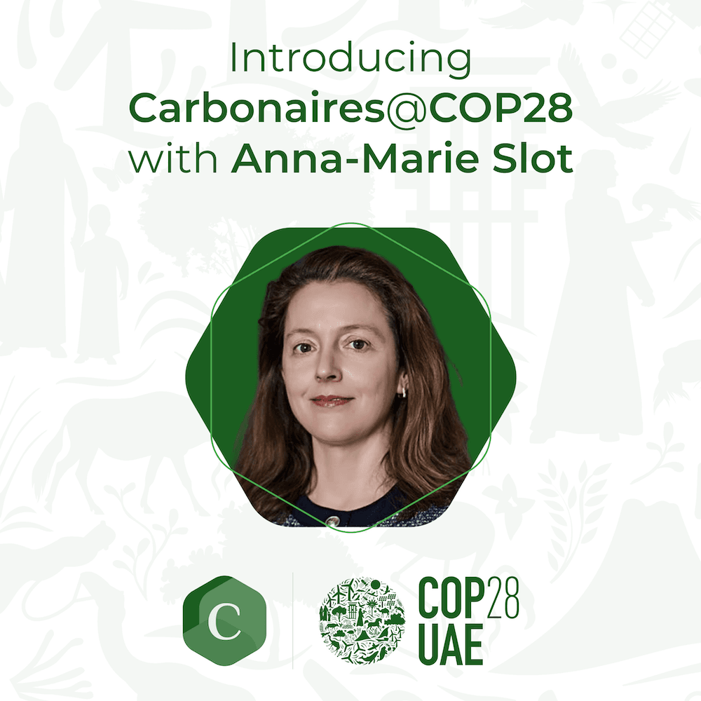 Introducing Carbonaires@COP28 with Anna‑Marie Slot