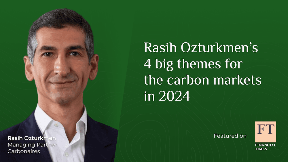 CEO's 4 big themes for the carbon markets in 2024
