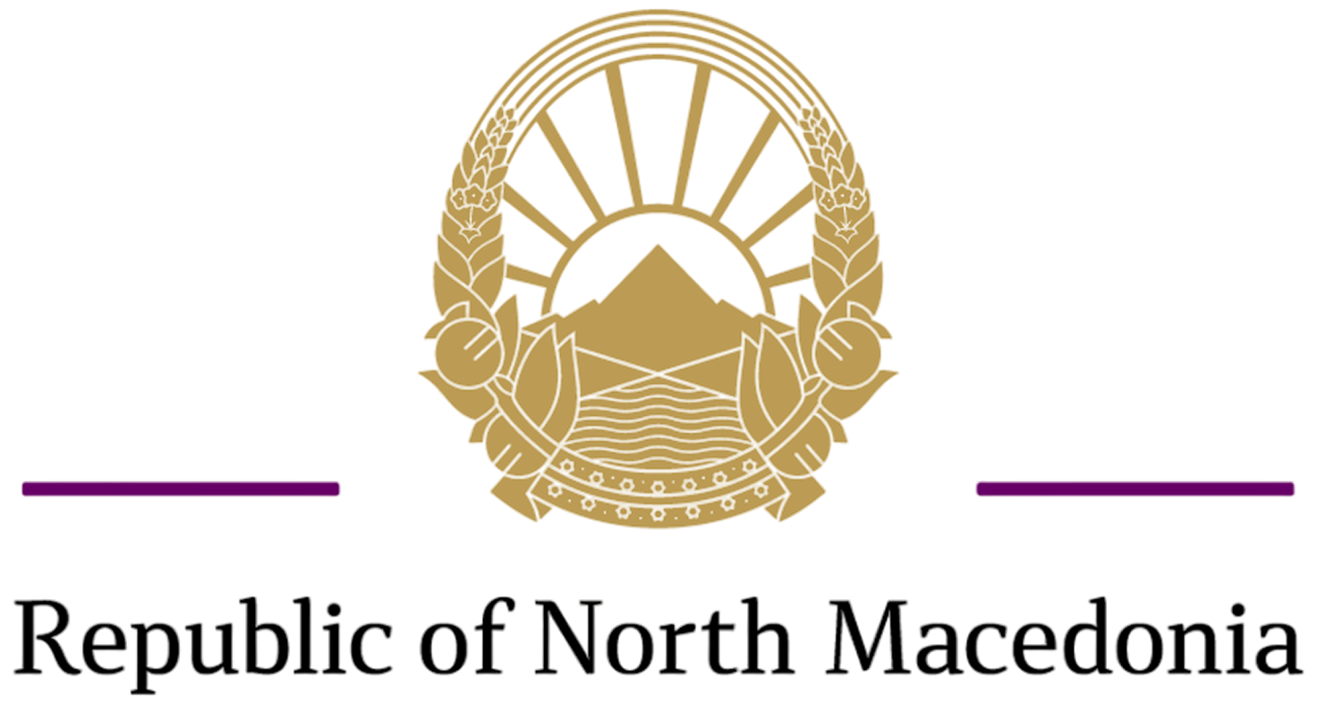 Republic of North Macedonia ministry logo